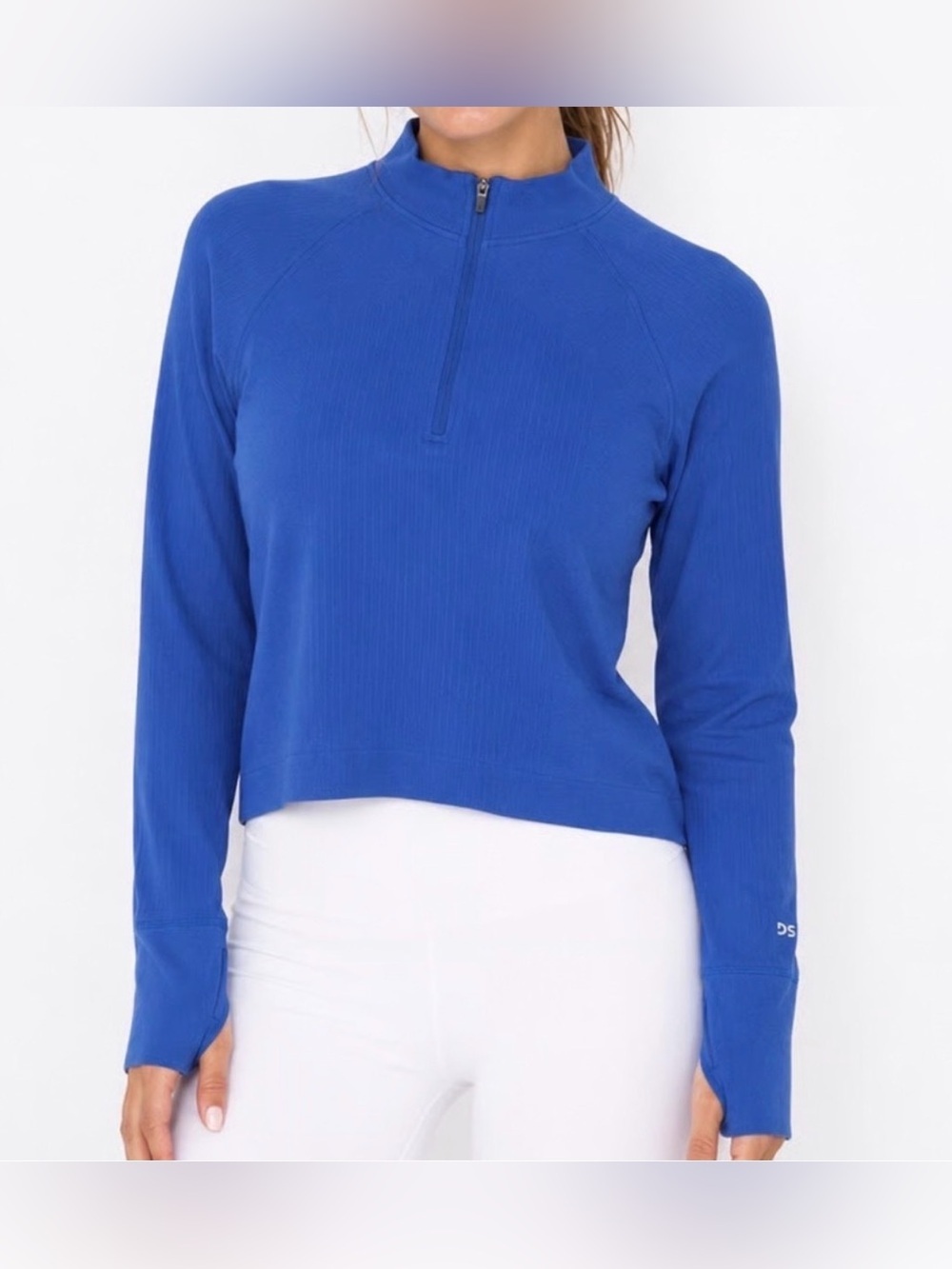 DSG Momentum Seamless 1/4 Zip ~ Size Small ~ Team Royal Blue - Picture 2 of 10